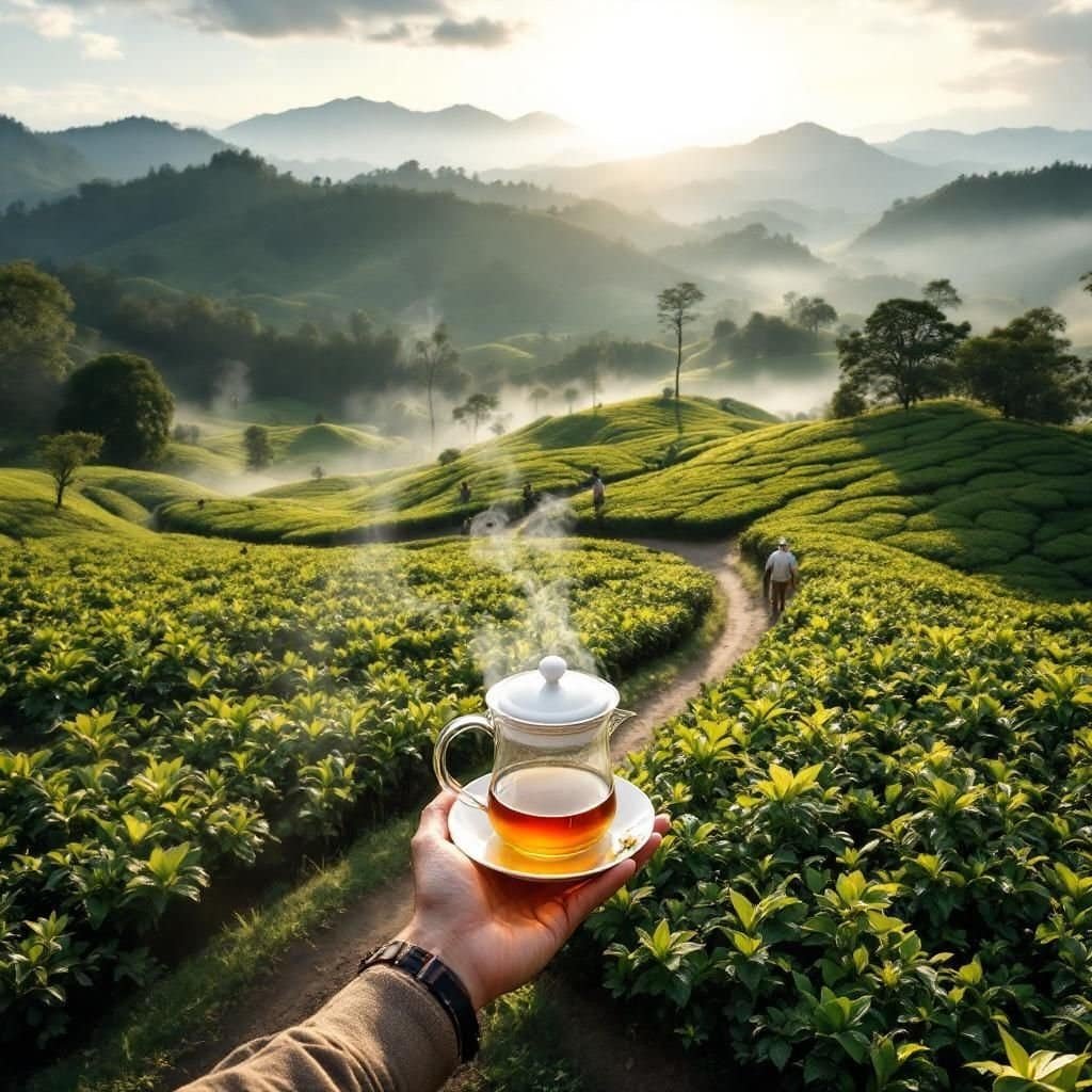 Assam Tea Gardens: India's Black Tea Heartland - hidden gems