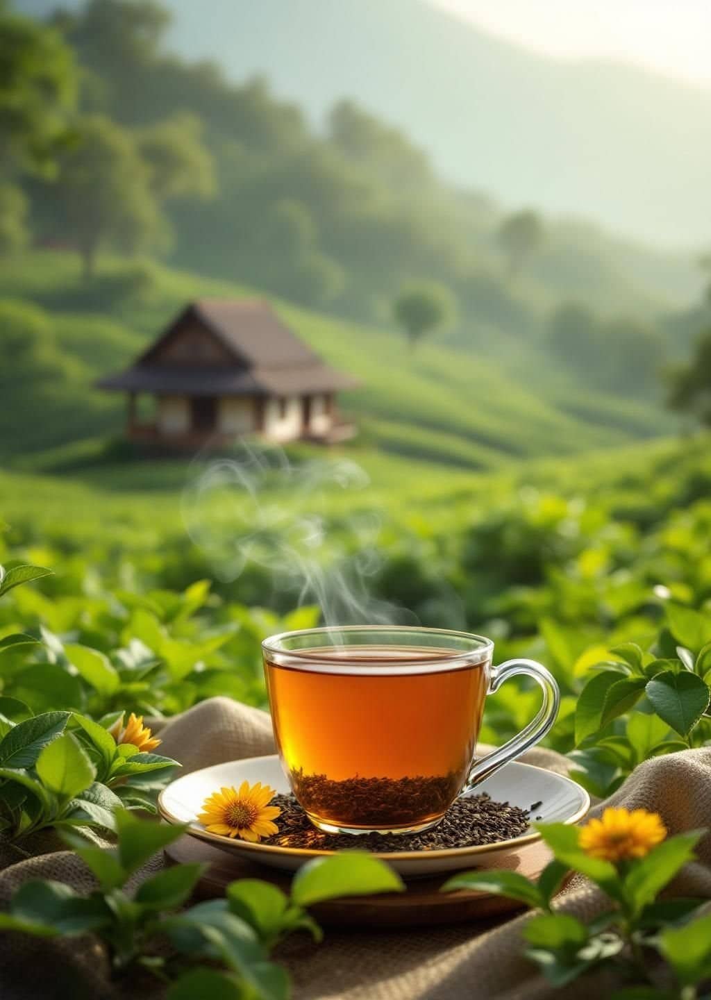 Assam Tea Gardens: India's Black Tea Heartland - Save to Pinterest