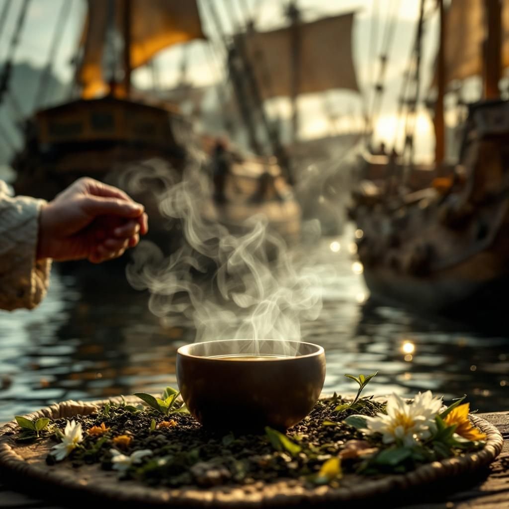 Boston Tea Party 1773 - pivotal moment in American and tea history