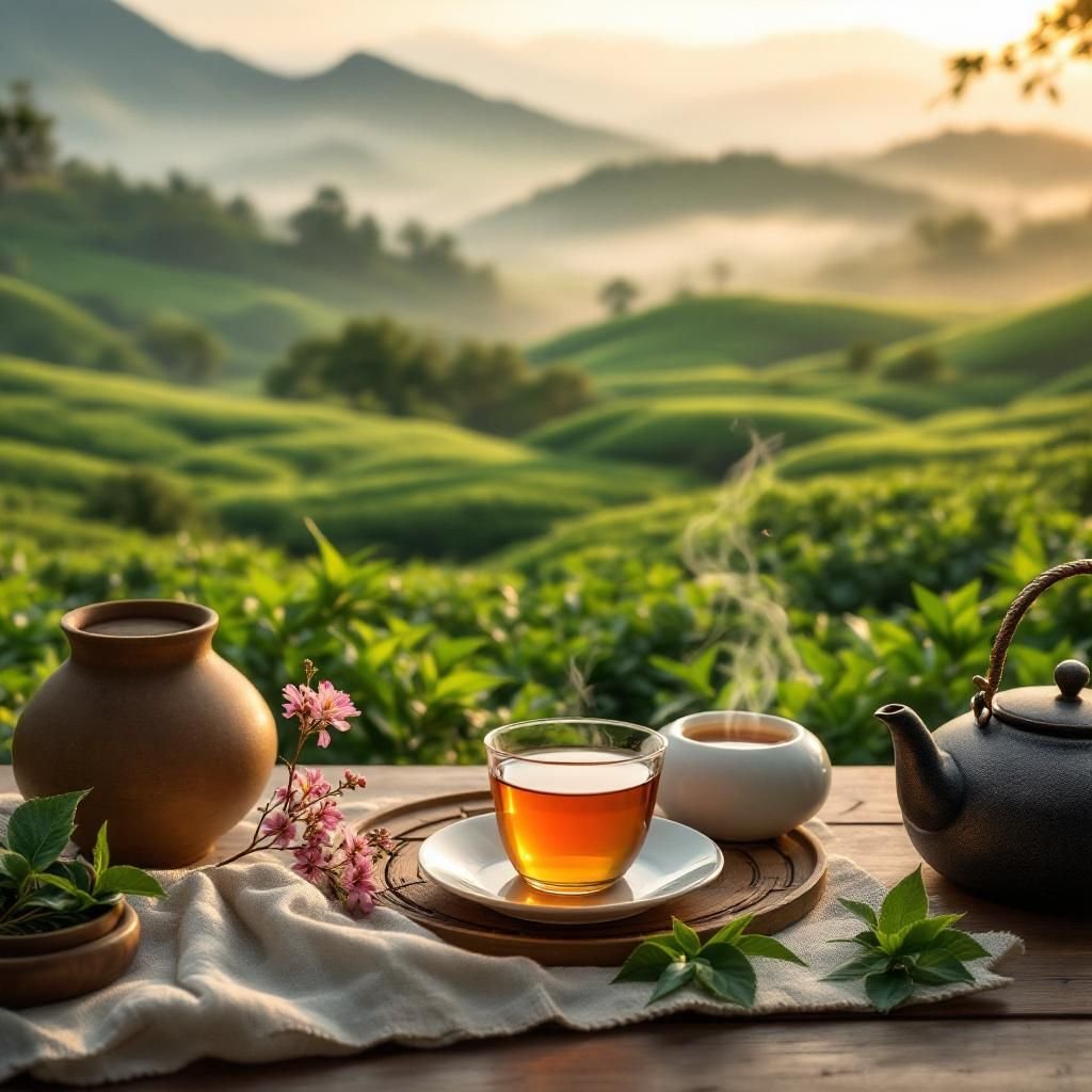 Guest participating in a traditional Japanese tea ceremony at a boutique tea hotel in Japan