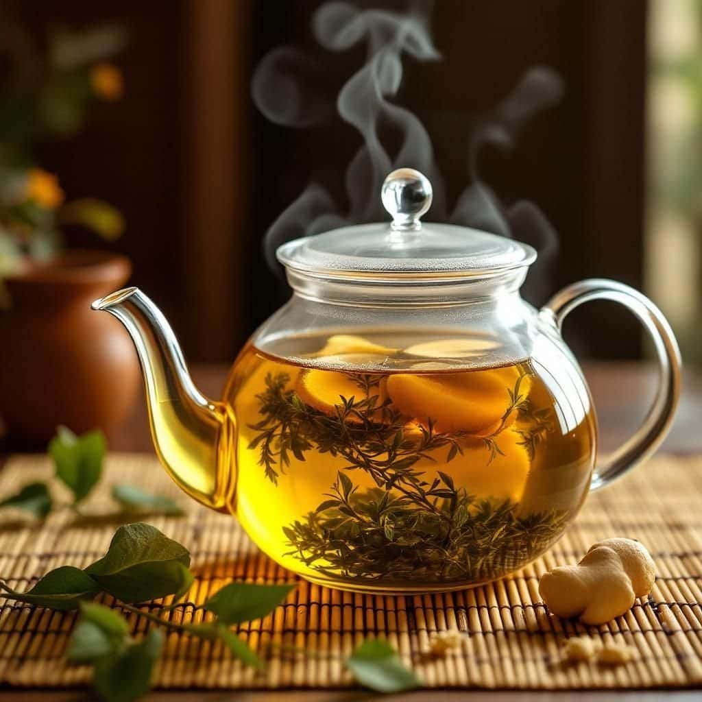 Green Tea with Ginger Benefits: A Wellness Powerhouse - scenic view