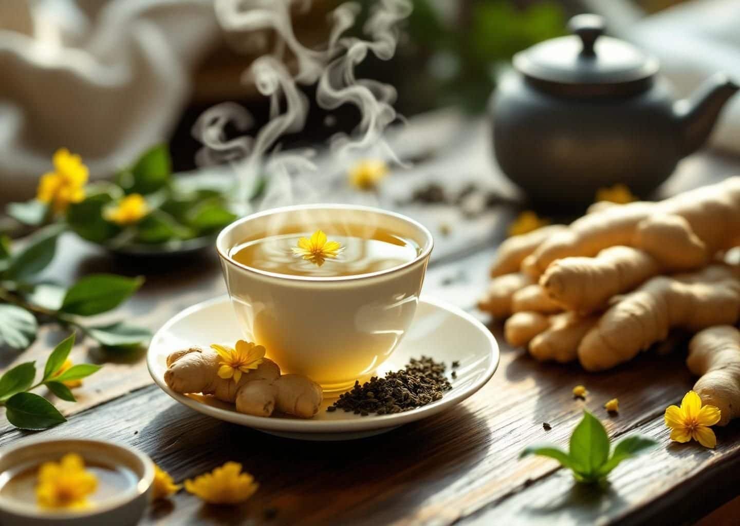 Green Tea with Ginger: Top Benefits & Wellness Tips