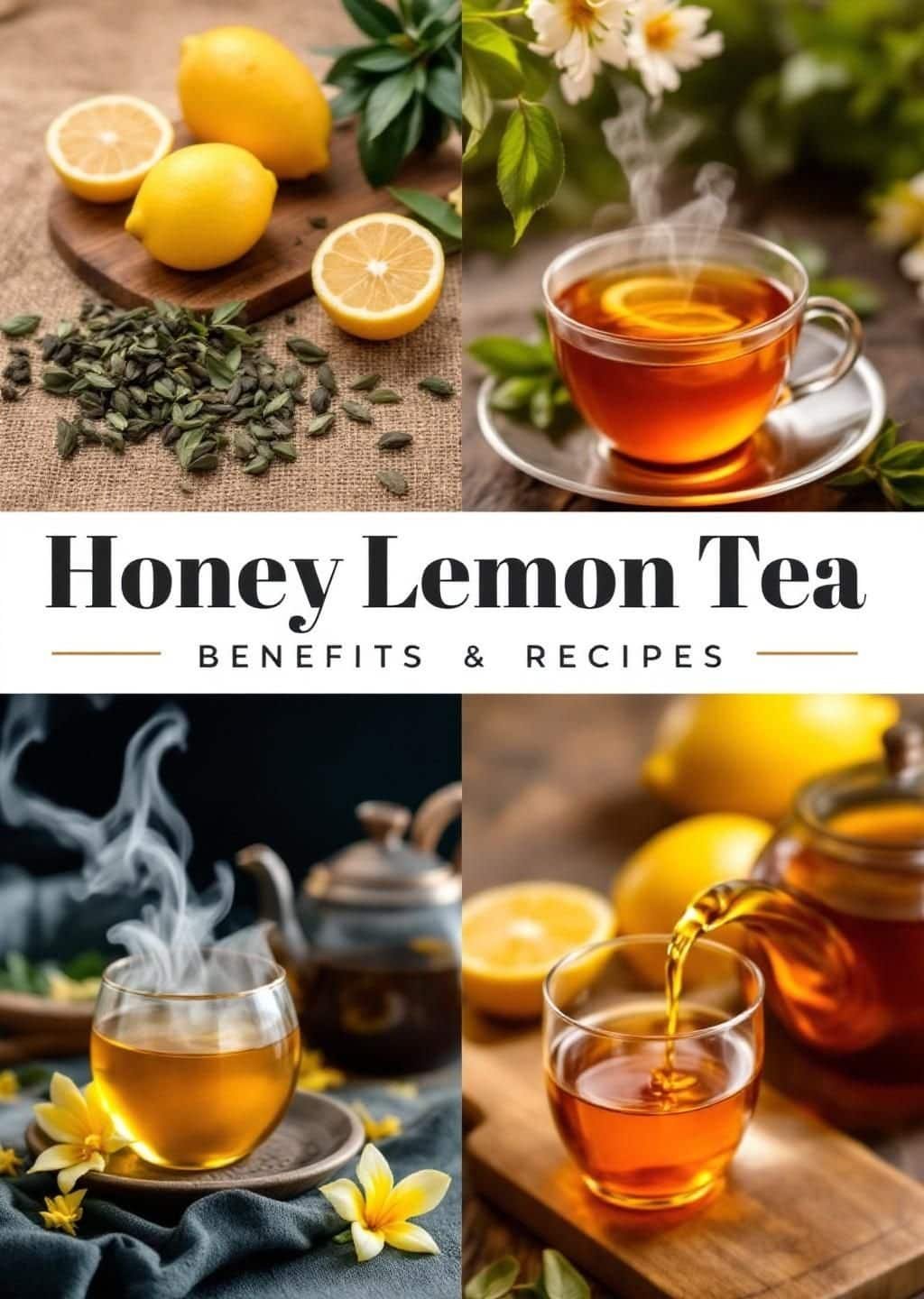 Honey Lemon Tea: Benefits, Recipes, and When to Drink It - Save to Pinterest