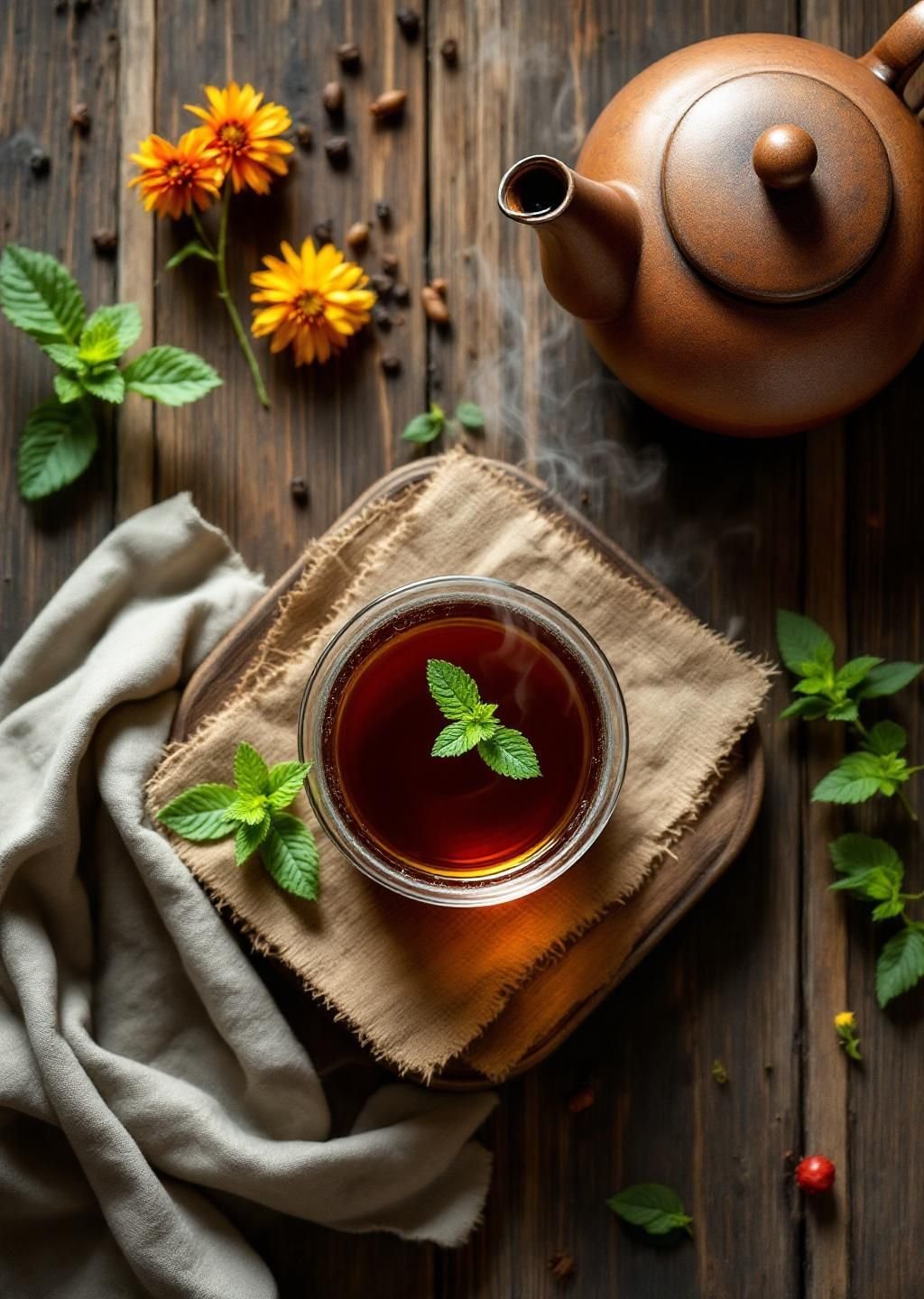 Spearmint Tea Side Effects and Benefits Guide - Save to Pinterest