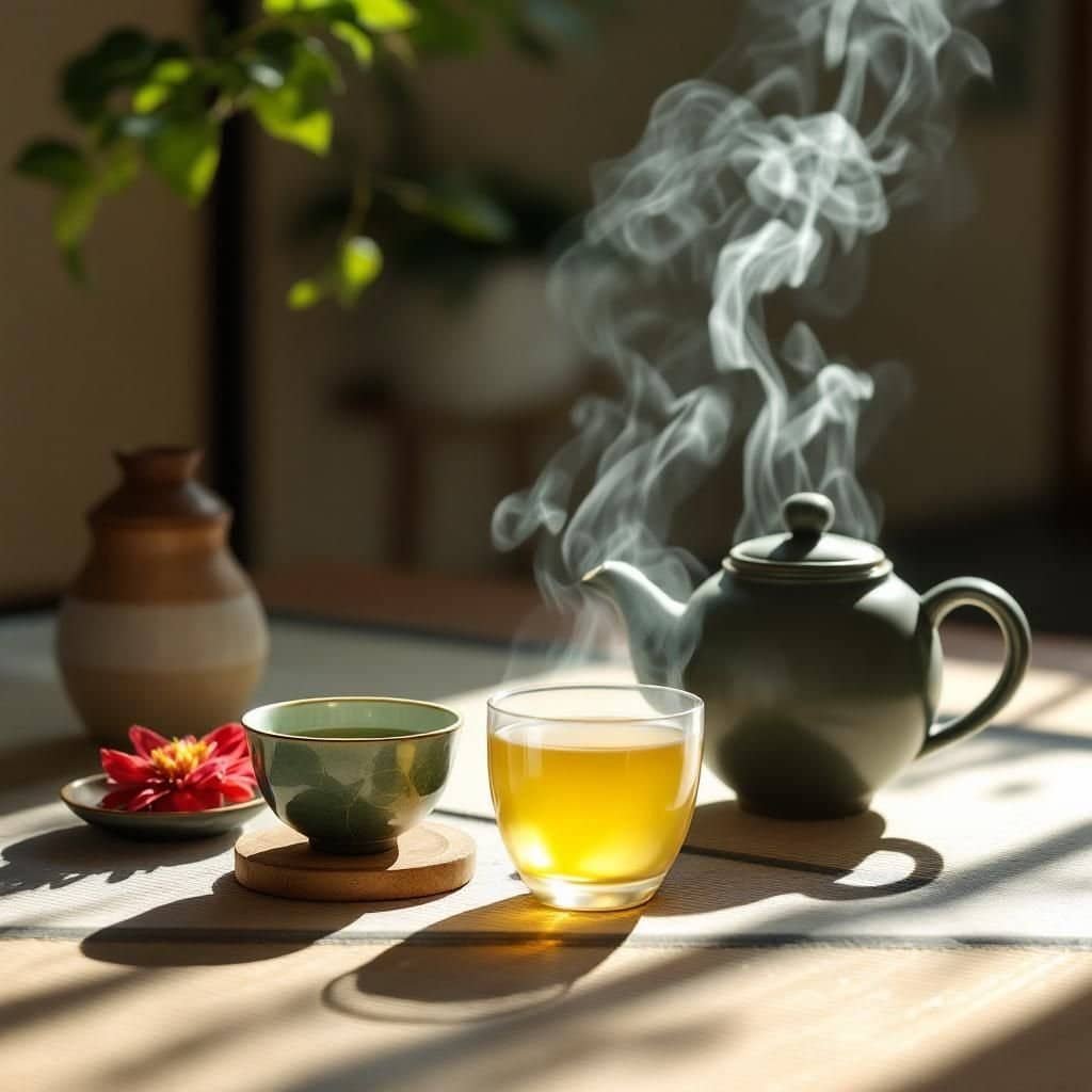 Map highlighting top international tea destinations and regions