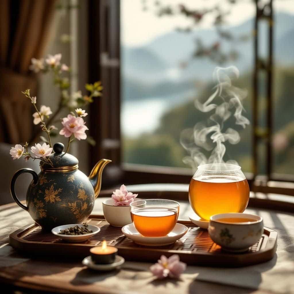 Luxury tea hotels surrounded by lush Longjing tea fields in Hangzhou.