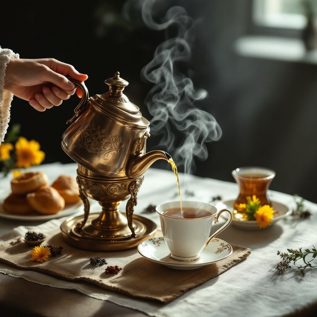 Exploring Russian Tea Traditions with Samovar - scenic view