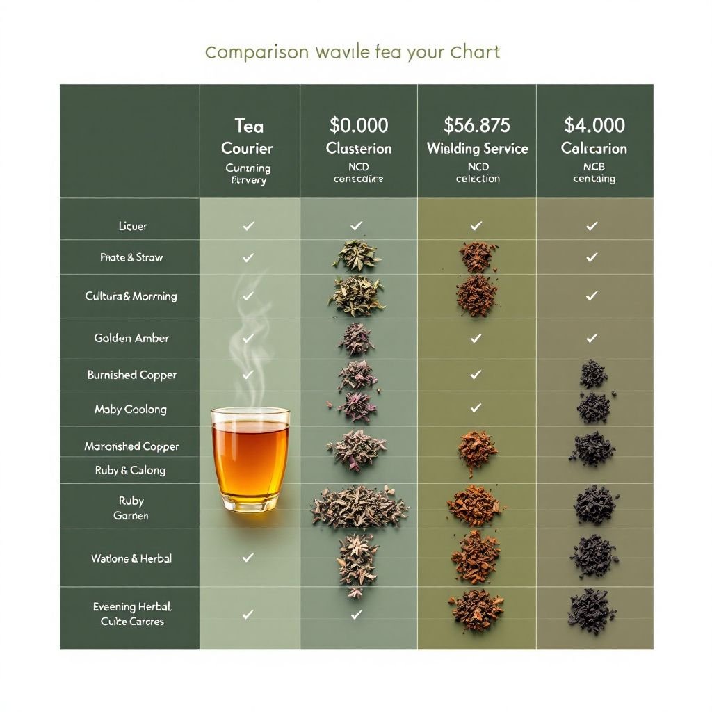 A traveler comparing courier options for shipping tea internationally